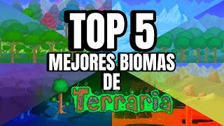 TOP MEJORES BIOMAS DE TERRARIA [upl. by Annabal]