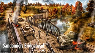 Sandomierz Bridgehead  Order of War  Cinematic Gameplay [upl. by Canada193]