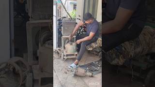 Alternator field coil rewinding  Generator field coil rewinding shorts youtubeshorts generator [upl. by Sanalda177]