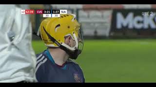 DRAMATIC NEIL MCMANUS LAST GASP GOAL SLAUGHTNEIL V CUSHENDALL  2024 ULSTER CLUB HURLING  RTE SPORT [upl. by Aneri]