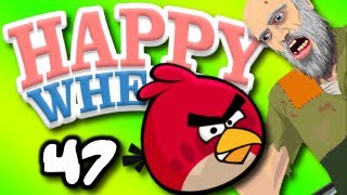 quotWHAT THE Fquot Happy Wheels w ChimneySwift11 47  Angry Birds HD [upl. by Sherri]