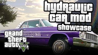 GTA 5 Hydrolics Mod Show Case  BOUNCING CARS EVERY WHERE GTA V [upl. by Emmeram53]