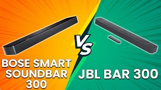 Bose Smart Soundbar 300 vs JBL Bar 300  A Compact Soundbar Comparison Which One Is Better [upl. by Jimmy406]