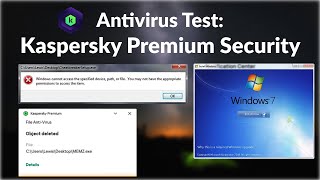 Antivirus Test Kaspersky Premium Security [upl. by Eivad]