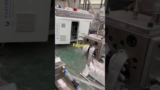 Prepare for start pvc ceiling panel corner testing extruder machine factory plasticextruder [upl. by Inavoj126]