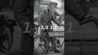 Una concentración de motos antiguas en 1931 [upl. by Ludwog]