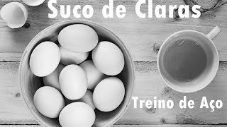 Receita Anabólica  Suco de Claras de Ovo [upl. by Nolyarg11]