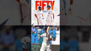 India break records for fastest team fifty hundred 200 in Test cricket shortvideo cricketnews [upl. by Anilrahc]