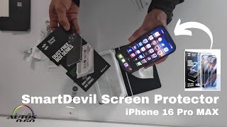 SmartDevil 3 Pack Screen Protector for my new iPhone 16 Pro Max [upl. by Bevvy]