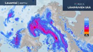 Loppuviikolla sateet yleistyvät – sääennuste 8–1082024 [upl. by Dwyer]