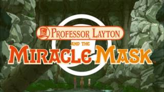 Professor Layton and the Miracle Mask OST  Puzzles Abound EXTENDED [upl. by Sorac999]