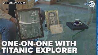 Titanic explorer creates exhibitions recreating the famous ship [upl. by Ruffo]