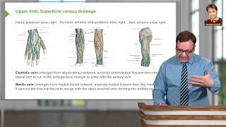 MRCEM Primary Anatomy Upper Limb Cutaneous Innervation and Venous Drainage of Upper Limb [upl. by Debee435]