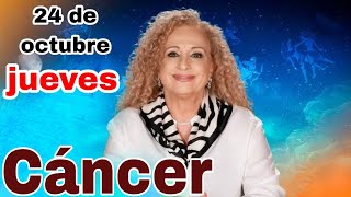 horoscopo de hoy Cáncer  Horóscopo Diario  Cáncer  24 de octubre de 2024 [upl. by Parsaye]