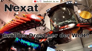 Nexat größter Drescher der Welt Livestream Agritechnica [upl. by Adolphus63]