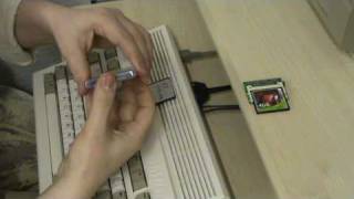 AMIGA 600 1200 A600 A1200 ADF XXL KIT IDE 2 CF4GB PCMCIA 2 CF05GB HOW TO INSTALL [upl. by Latnahc]