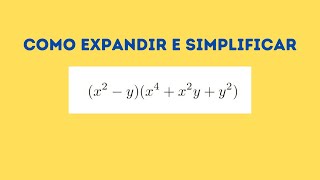 como multiplicar expressões algébricas produtos notáveis oitavo ano sétimo ano polinômios [upl. by Asim]