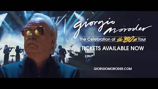 Giorgio Moroder  The Celebration of the 80s Tour 2019  Trailer [upl. by Attezi]