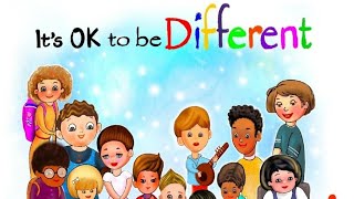 Its OK to be Different by Sharon Purtill Childrens audiobook about diversity and kindness 💕 [upl. by Star]