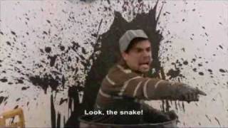 Schuks Tshabalala Snake Prank  Leon Schuster [upl. by Ellivnarg]