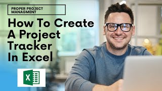 How To Create A Project Tracker In Excel [upl. by Tenaj]