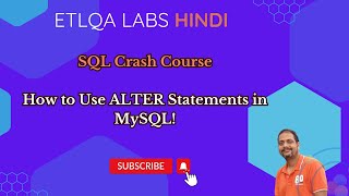 SQL Crash Course  How to Use ALTER Statements in MySQL [upl. by Olodort]