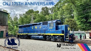 Central Railroad of New Jersey 175th Anniversary [upl. by Ygief]