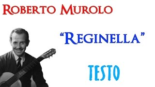 Roberto Murolo  Reginella  TESTO ᴴᴰ [upl. by Nath]