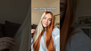 Welche HAARFARBE steht mir💇🏼‍♀️🙌🏻 shortvideo comedy funny lustig haarefarbe funny fun [upl. by Apurk443]