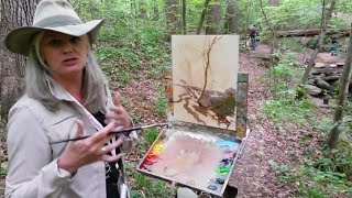 Olmsted Plein Air Invitational Lori Putnam [upl. by Jolie]