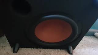 klipsch r8sw subwoofer first look and impressions [upl. by Rehpotsyrhc]