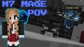 M7 Mage pov  Hypixel Skyblock [upl. by Amsirp]