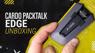 Cardo Packtalk Edge Unboxing [upl. by Eletnahc]