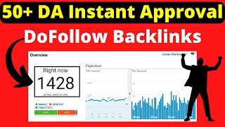 New 50 DA Instant Approval Dofollow Backlinks Seosmartkey dofollowbacklinks [upl. by Anaiv]