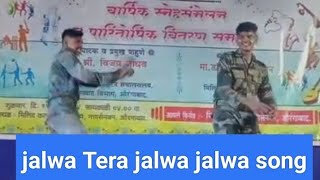 Jalwa Tera Jalwa Song Superhit Dance  Live Performance In Milind College Students [upl. by Cr726]