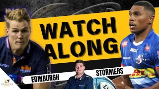 EDINBURGH VS STORMERS LIVE  URC 2024 Live Commentary amp Watchalong [upl. by Jeminah675]