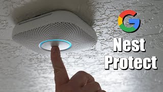 Using the Google Nest Protect Smart Smoke Alarm in 2023 [upl. by Adnarram]