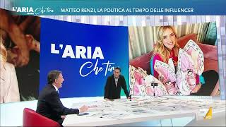 Matteo Renzi quotChiara Ferragni mi disse che facevo schifo oggi le due influencer più [upl. by Adnwahs107]