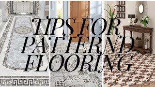 quotTrendy Patterned Flooring Ideas Add Style and Character to Your Spacequot [upl. by Ativahs]