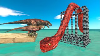 Dinosaurs Rescue Reptiles and Titanoboa  Dinosaur Challenge [upl. by Volpe812]