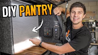 Building A Custom DIY Pantry In My Canopy Setup [upl. by Nhepets262]