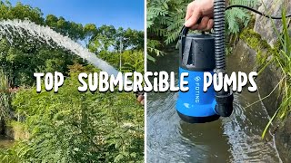 Top Picks for Portable Submersible Sump Pumps for Clean and Dirty Water [upl. by Fernald]