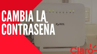 Cambiar la contraseña de mi WIFI desde mi Android 2020  Zyxel [upl. by Balcke]