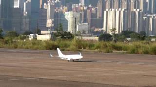 Windrider 19 meter Boeing 737 EDF Jet Maiden in Kai Tak [upl. by Glynas556]