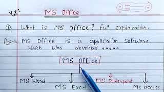 What is MS Office full Explanation  Introduction to Microsoft Office [upl. by Adolfo963]