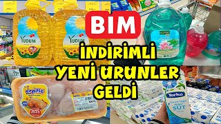 BİM YUDUM YAĞ 199 TL🔔TAVUK BAGET 59 TL📣BİM İNDİRİMLİ ÜRÜNLER💯SIVI SABUN TORKU SÜT BİR ÇOK ÜRÜN GELDİ [upl. by Einimod]