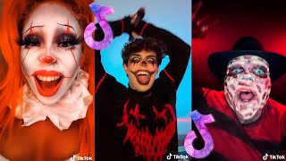 Now Murder  Chop Chop Slide  TikTok Halloween🦇👻 Compilation [upl. by Letnohc]