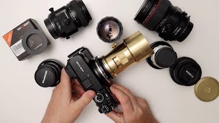 Fujifilm GFX 50R Adapters  Viltrox EFGFX AF Test [upl. by Aiciruam]