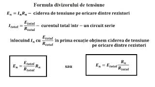 Circuite divizoare de tensiune [upl. by Aciret]