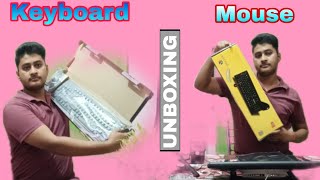 Keyboard amp Mouse Combo Wireless  Unboxing video  Review Video  keyboardandmousesetup [upl. by Kendyl]